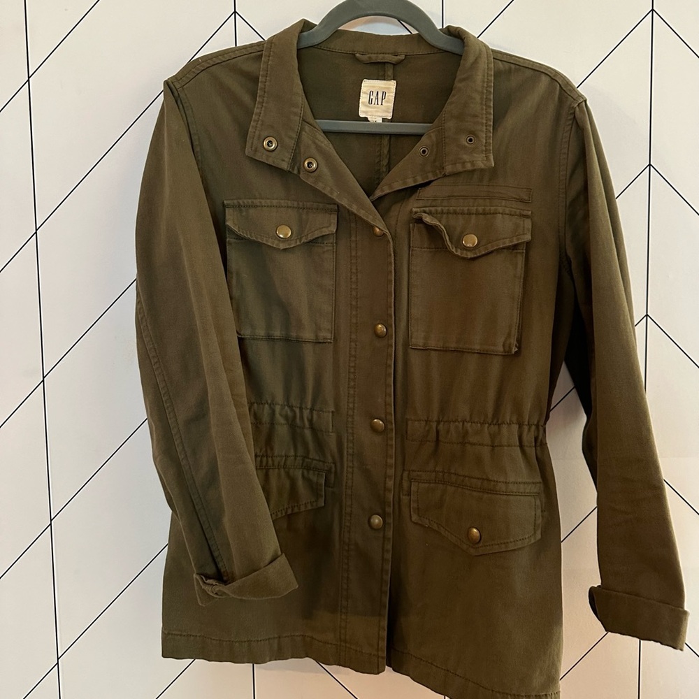 Gap Green Cargo Jacket